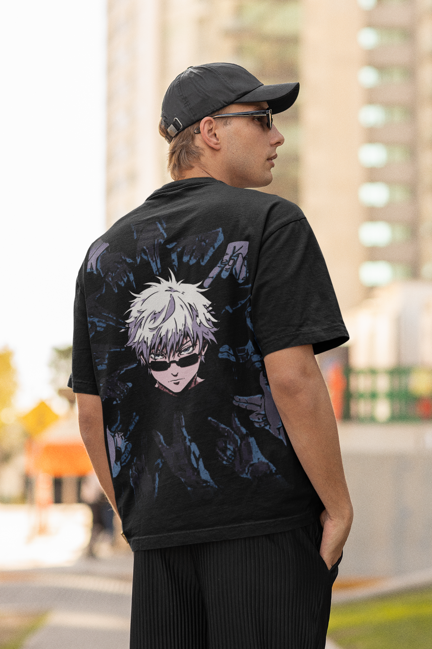 polo oversize satoru gojo