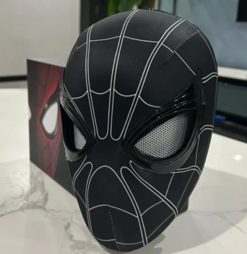 mascara de spiderman noir
