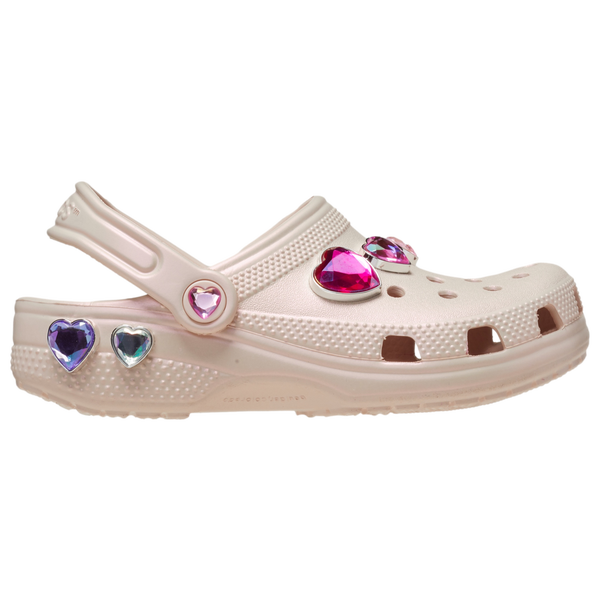 CROCS GEMA ROSADA crocs gemas de corazones