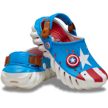 Crocs de Capitan America niños