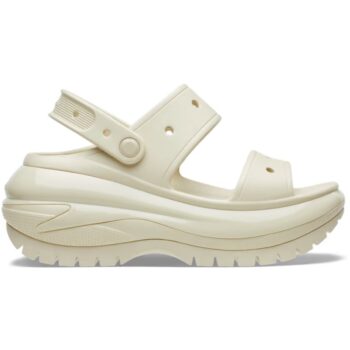 crocs mega crush beige