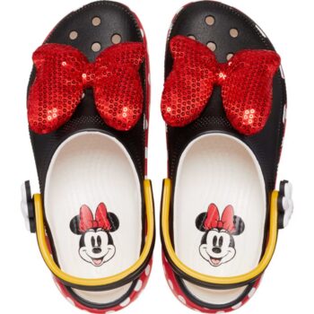 crocs de minie mouse plataforma