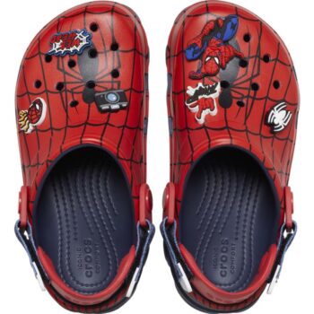 crocs spiderman
