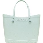 crocs bolso largo menta claro