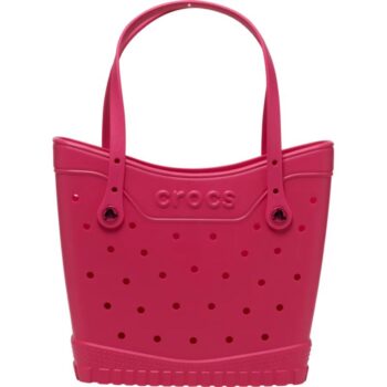 crocs bolso mediano fucsia