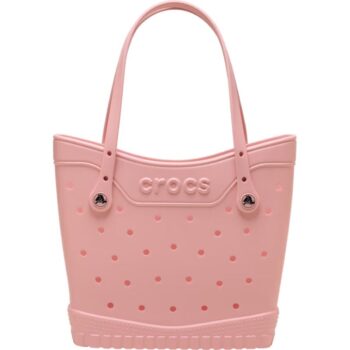 crocs bolso mediano rosa