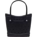 crocs bolso mediano negro