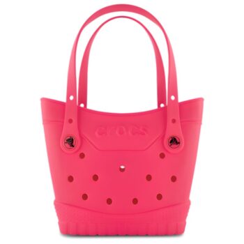 crocs bolso pequeño fucsia