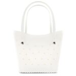 crocs bolso pequeño blanco