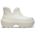 crocs bota corta stomp hueso