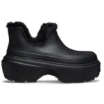 Crocs Bota Corta Stomp Negra