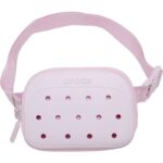 crocs riñonera rosa bebé