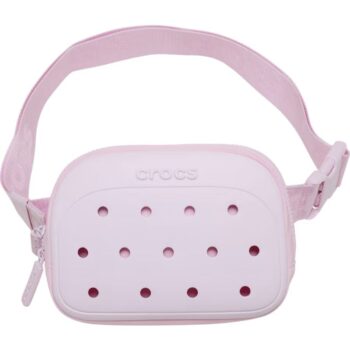 crocs riñonera rosa bebé