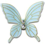 Jibbitz Mariposa Azul Mágica