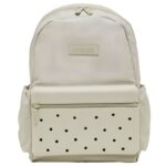 Mochila Crocs Nylon Backpack Beige  Unisex