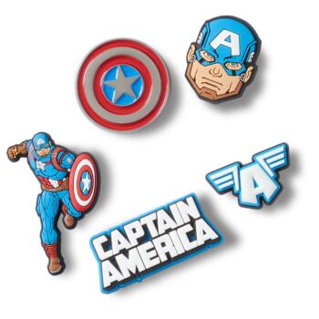 Jibbitz Captain America 5 Pack