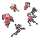 Jibbitz Pixar Incredibles 5 Pack