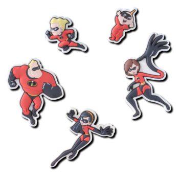 Jibbitz Pixar Incredibles 5 Pack