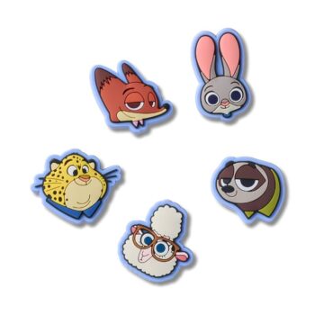 Jibbitz Zootopia 5 Pack